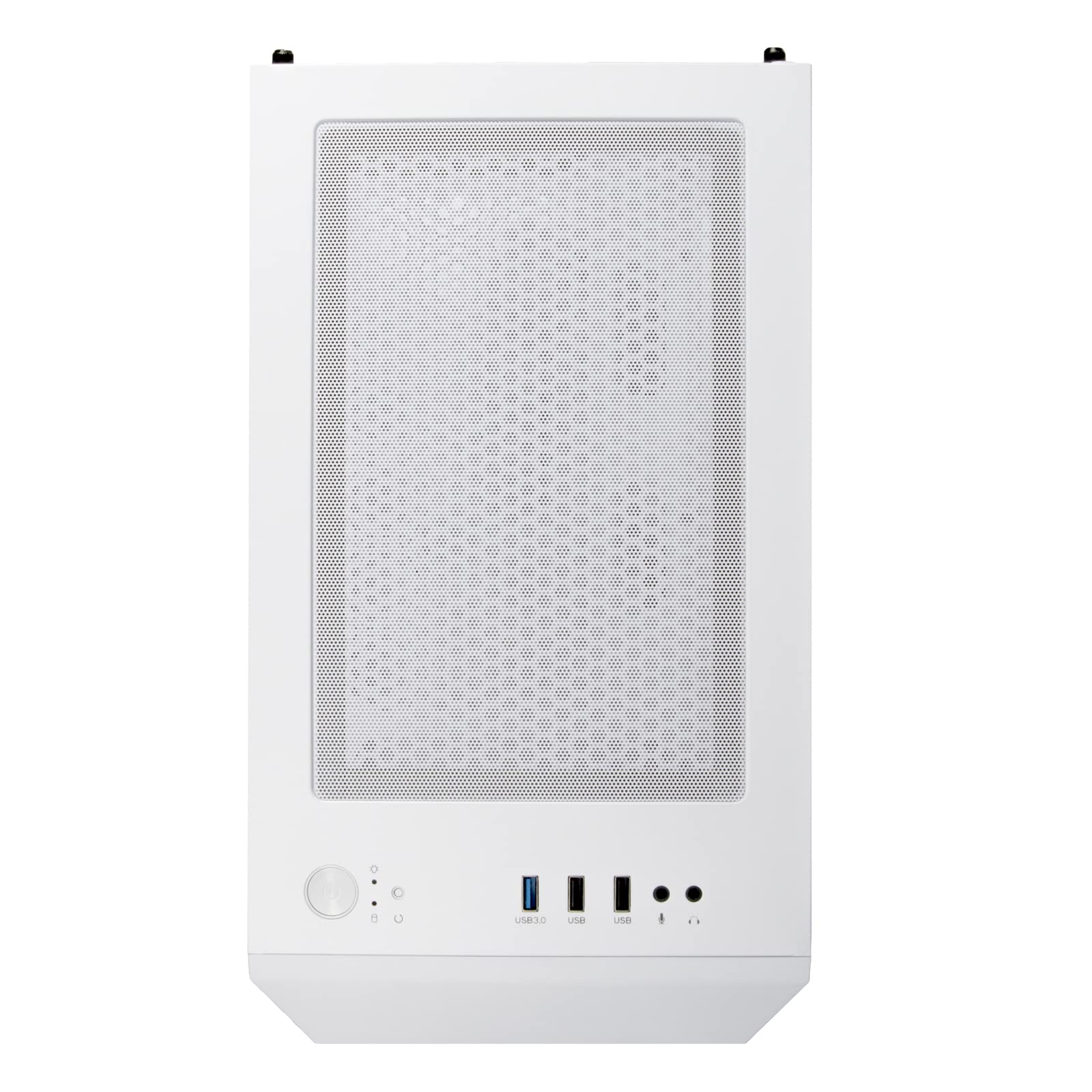 SilverStone Technology FARA H1M PRO White Micro-ATX Tower PC Case with Tempered Glass Side Panel & 3 ARGB Fans - Compact Gaming Case for High-Airflow Builds, Perfect for Esports & Streaming Setups (SST-FAH1MW-PRO)