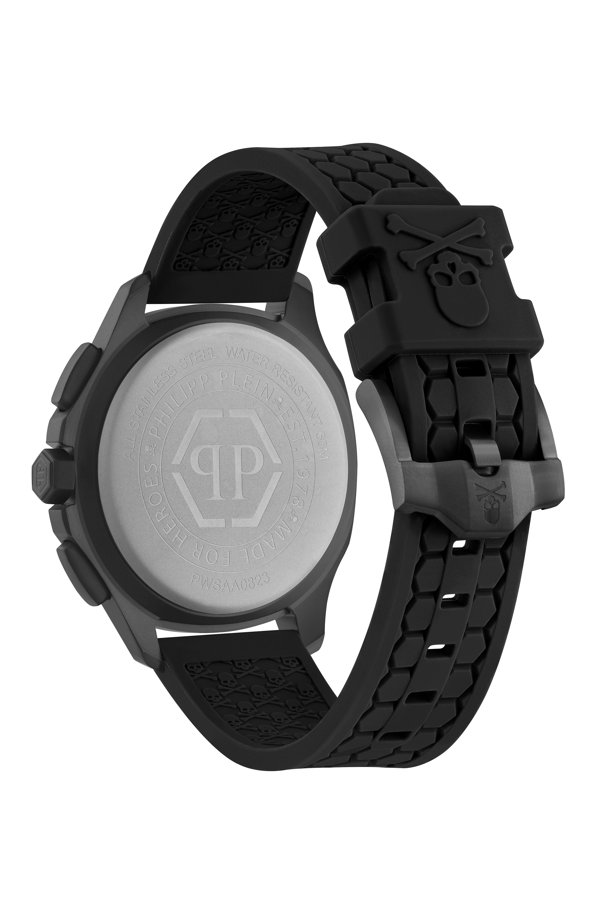 Spectre Chrono Silicone Sports Watch for Men & Women - Waterproof Digital Fitness Tracker with Heart Rate Monitor - Perfect for Running, Swimming & Outdoor Activities