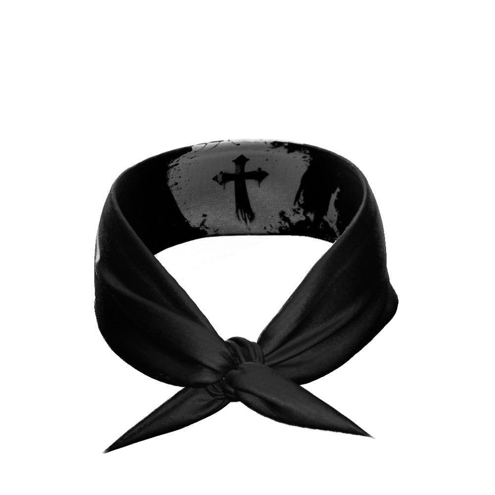 Elegant Cross Tie Headband for Women - Adjustable Hair Accessory for Workouts, Yoga, and Everyday Styling