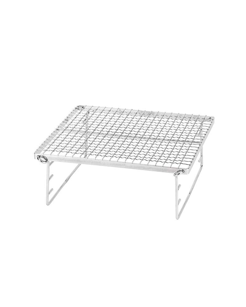 Fireplace Grill Bridge - Heavy Duty Steel Fire Pit Cooking Grate for Outdoor Camping, BBQ & Backyard Fireplace Use