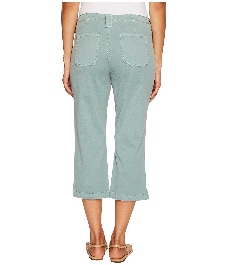 NYDJ Women's Slim Fit Chino Twill Crop Pants - Comfortable Stretch Ankle Pants for Work, Office & Casual Wear