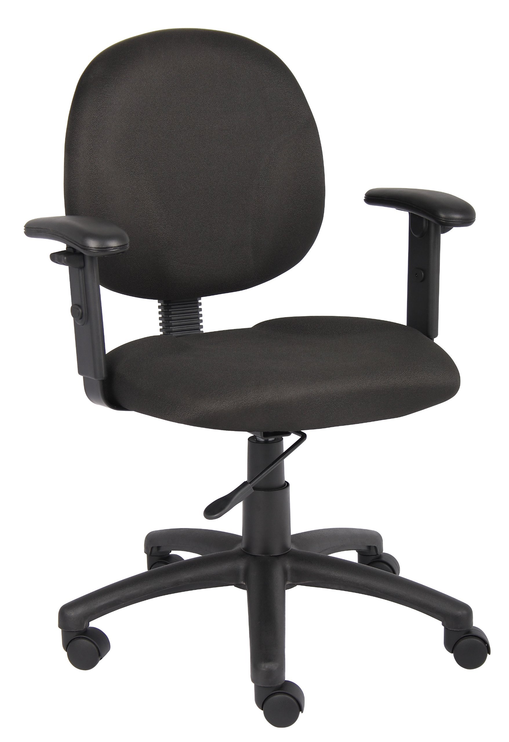 Premium Black Diamond Task Chair with Adjustable Arms - Ergonomic Office Chair for Home & Business Workspaces - Comfortable Computer Desk Chair for Long Hours of Work or Gaming