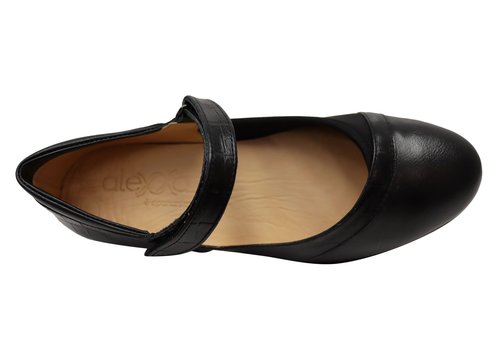 Opananken Mindy Women's Comfortable Brazilian Leather Mary Jane Shoes - Stylish & Supportive for Work, Travel & Everyday Wear