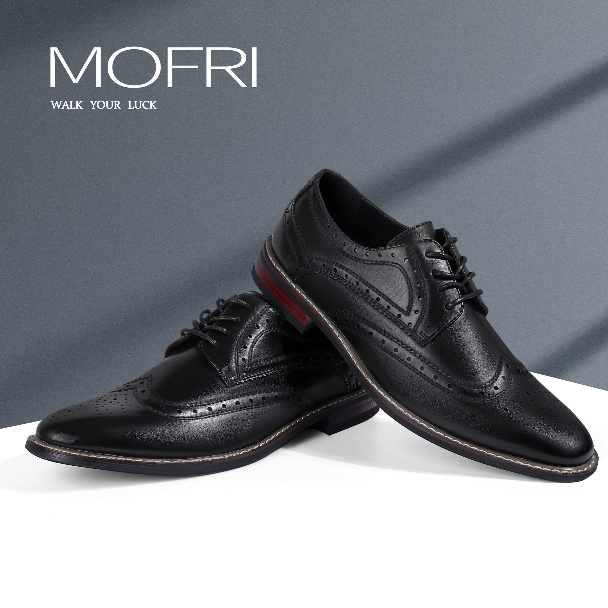 Men's Formal Cap Toe Oxford Dress Shoes - Comfortable Business & Wedding Shoes for Men | Perfect for Office, Interviews & Special Occasions
