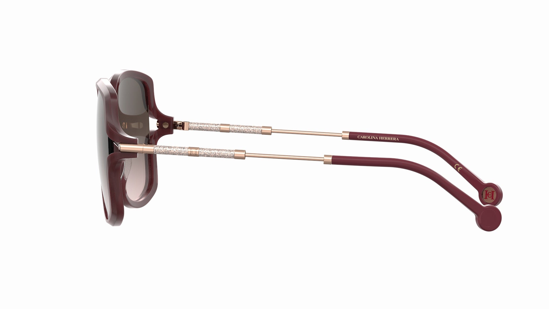 Carolina Herrera HER 0132/G/S Women's Luxury Sunglasses - UV Protection & Polarized Lenses for Driving, Beach & Outdoor Activities
