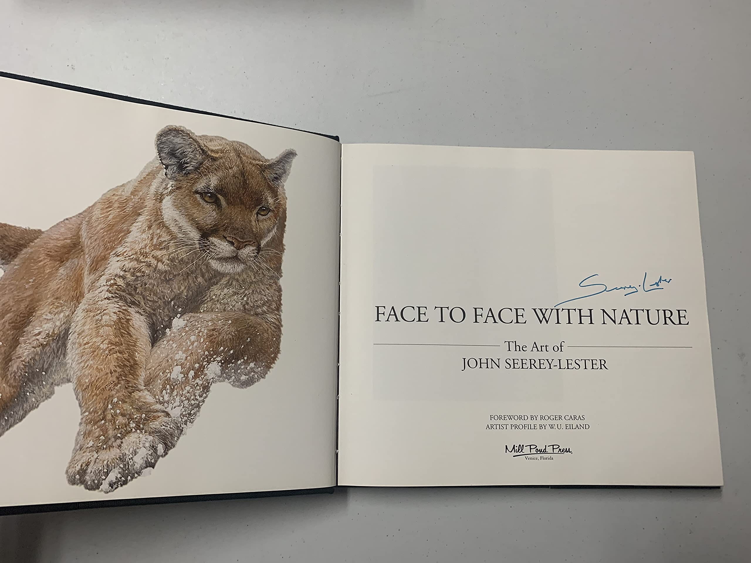 Face to Face With Nature: The Art of John Seerey-Lester | Wildlife Paintings & Conservation Art | Perfect for Home Decor & Art Collectors