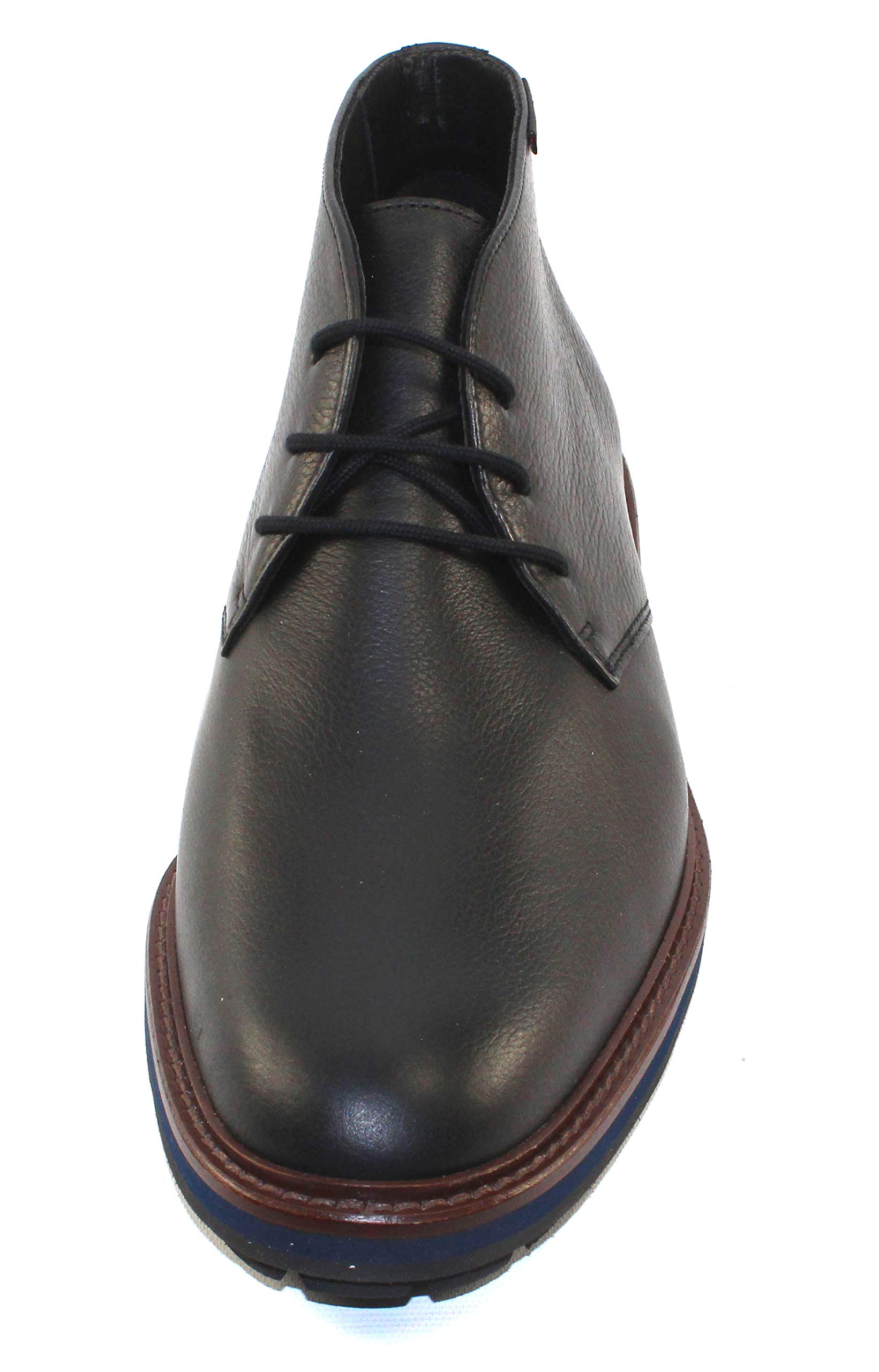 Mephisto Berto-551 Men's Comfortable Walking Shoes - Dark Brown Leather Casual Sneakers for Travel, Work & Everyday Wear