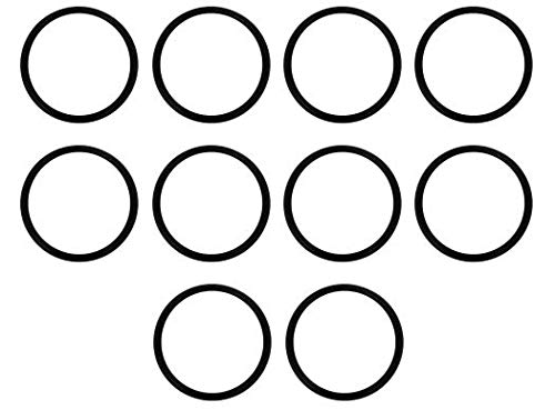 10 Pack Vacuum Cleaner Belts for Eureka Sanitaire Style RD #52100 Upright Vacuum - Replacement Parts for Home Cleaning & Maintenance