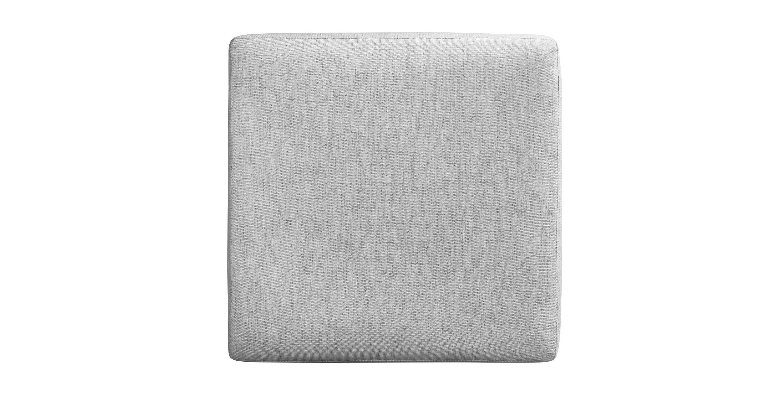 Mateo Fabric Ottoman - Modern Storage Footrest Pouf, Soft Upholstered Bench for Living Room, Bedroom & Nursery - Perfect for Extra Seating, Relaxing & Home Decor