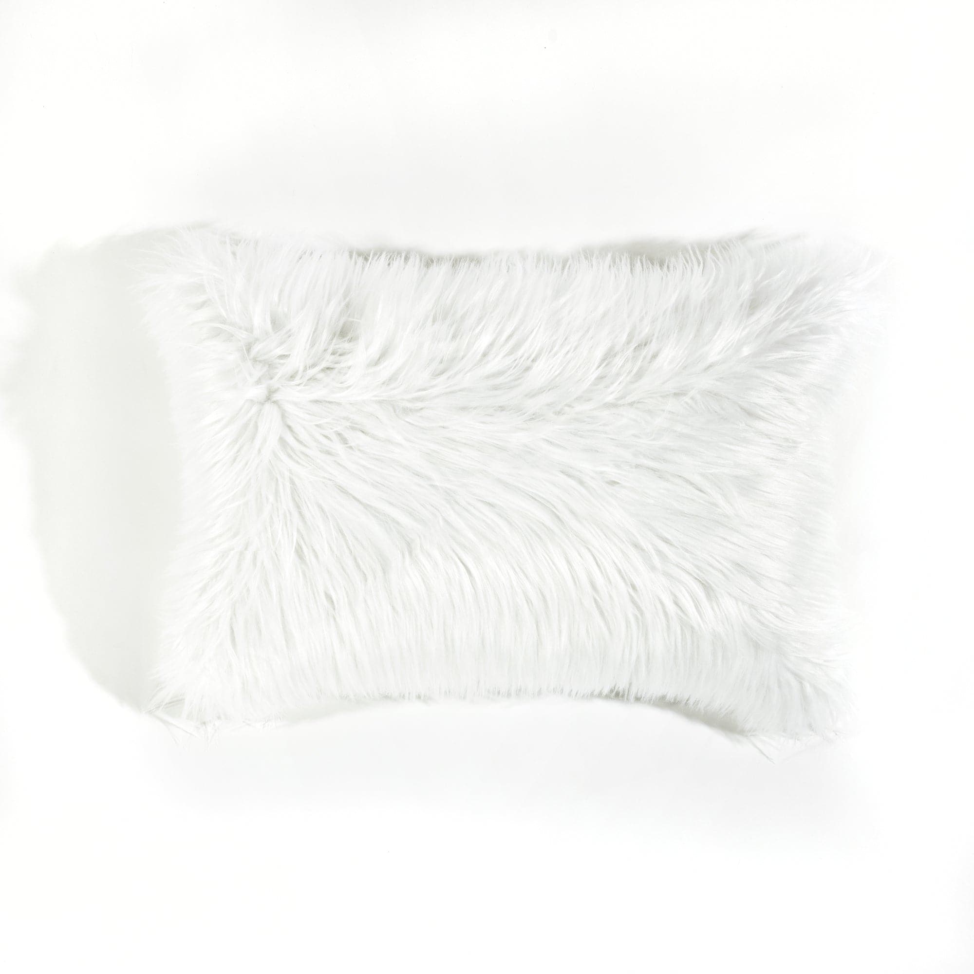 Soft Mongolian Luca Faux Fur Pillow Cover - Luxury Decorative Throw Pillow Case for Sofa, Bed, Couch - Cozy Home Decor for Living Room & Bedroom