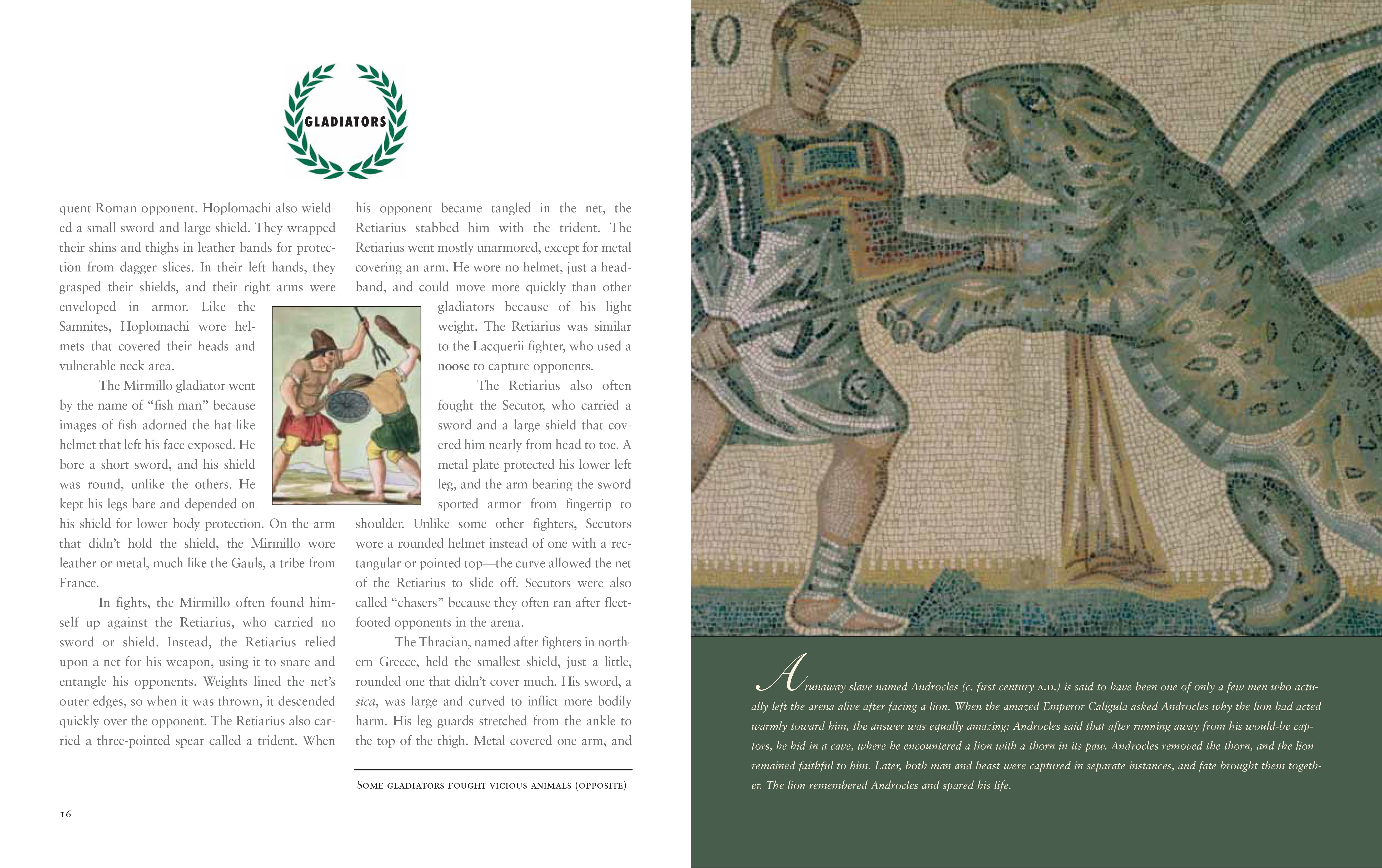Gladiators: Ancient Roman Warriors Book - ISBN 9781583415351 | History Enthusiasts & Classroom Learning