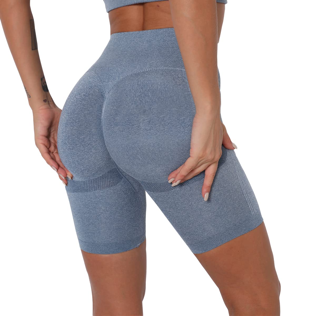 Women's High Waist Yoga Shorts & Workout Leggings - Breathable Gym Shorts for Running, Fitness & Yoga | Perfect for Activewear, Lounge & Summer Sports