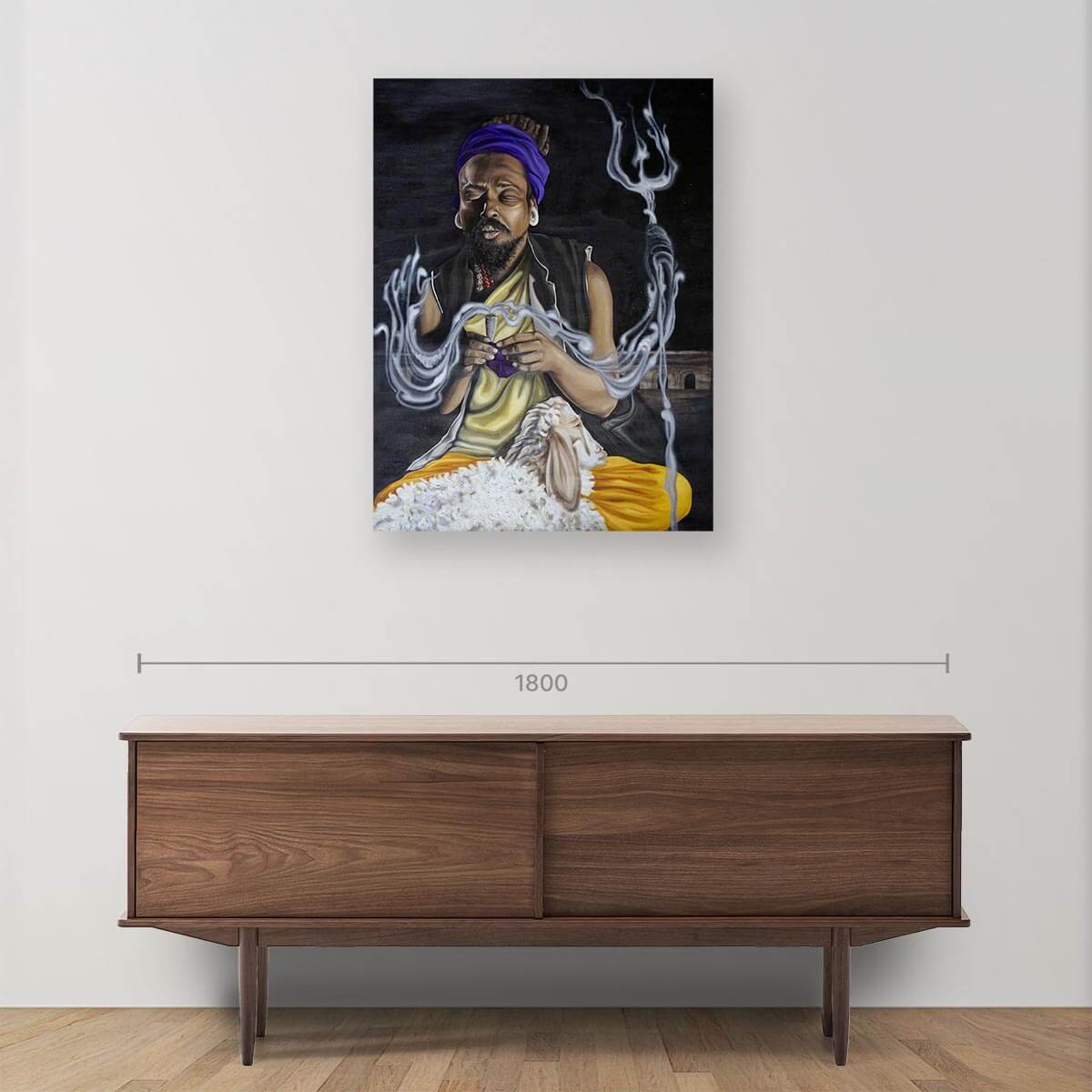 Baba's Visions - Spiritual Artwork & Inspirational Wall Decor for Meditation Rooms, Yoga Studios & Home Interiors