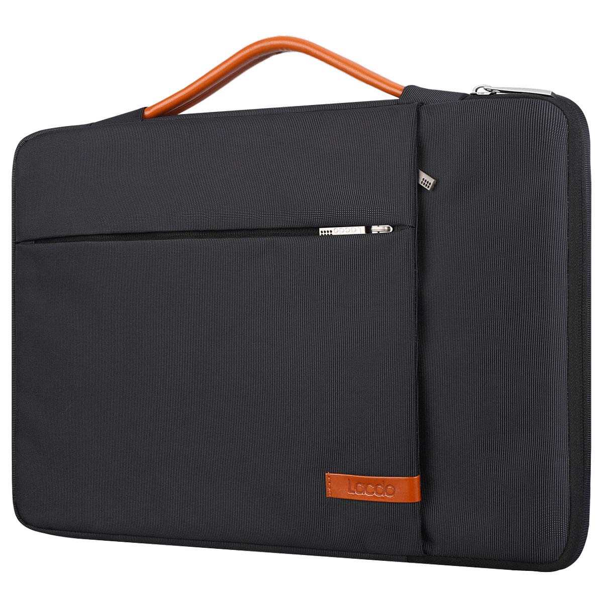 Lacdo 360° Protective Chromebook Case 11 Inch - Shockproof Laptop Sleeve for Acer HP Lenovo Dell Samsung ASUS Chromebook Spin 311, 13 Inch Surface Pro 9/8/X & 11.6-inch MacBook Air - Water-Resistant Computer Bag (Black) - Perfect for School, Office & Travel