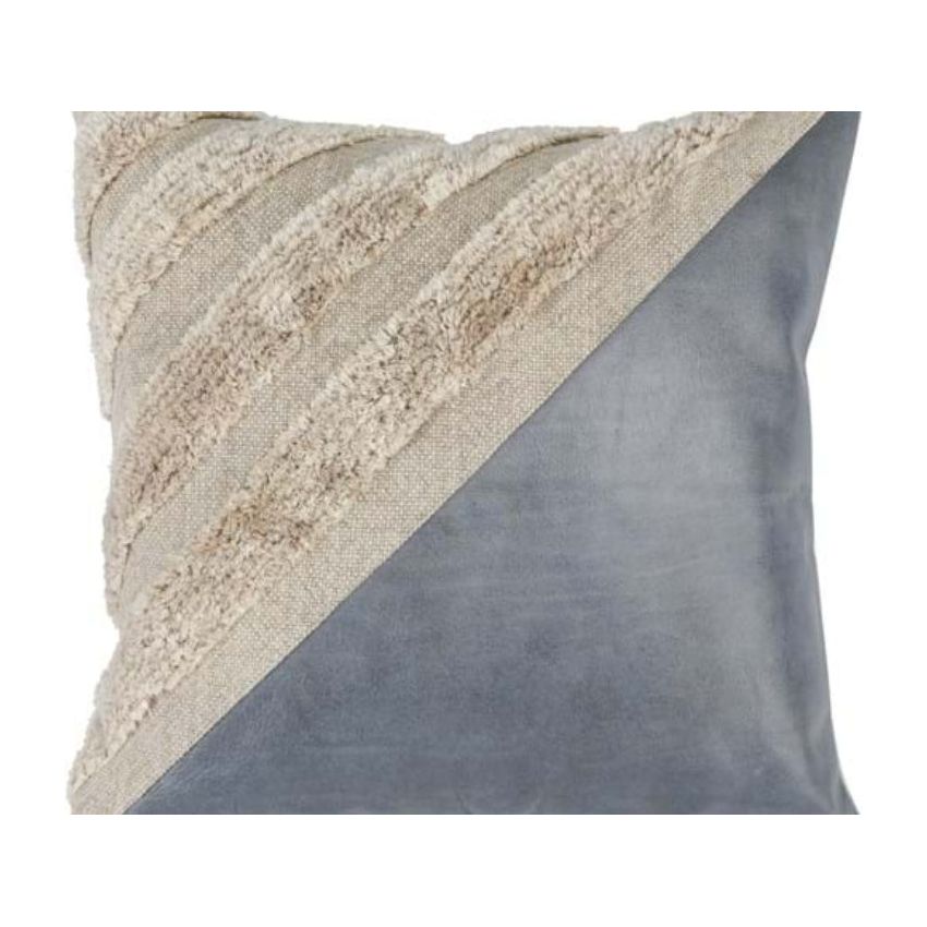 Arona Sea Frog Blue Ivory Pillow Set - Soft Luxury Pillow Covers for Bedroom Decor, Living Room, Sofa & Couch - Breathable & Comfortable Home Textile Accessories