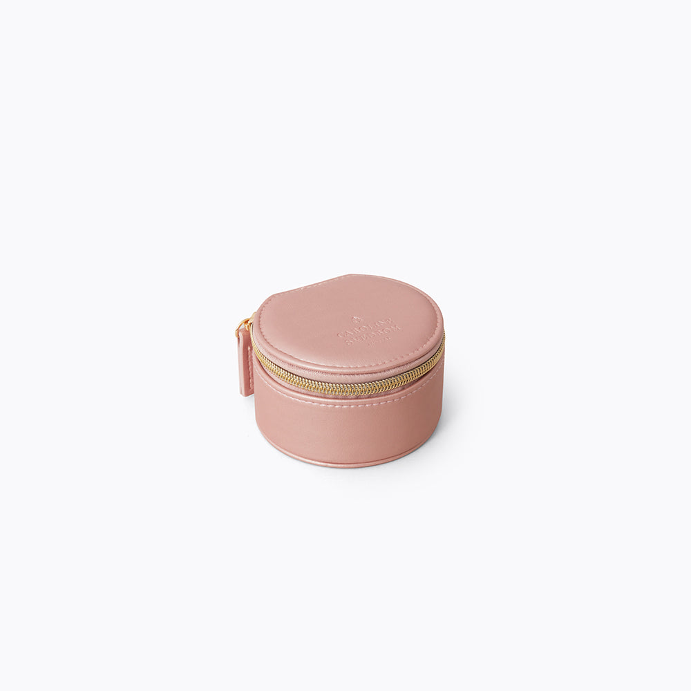 Pink Mini Organizer - Portable & Compact Storage Solution for Office, Home, and Travel Accessories | Perfect for Makeup, Stationery, and Small Items