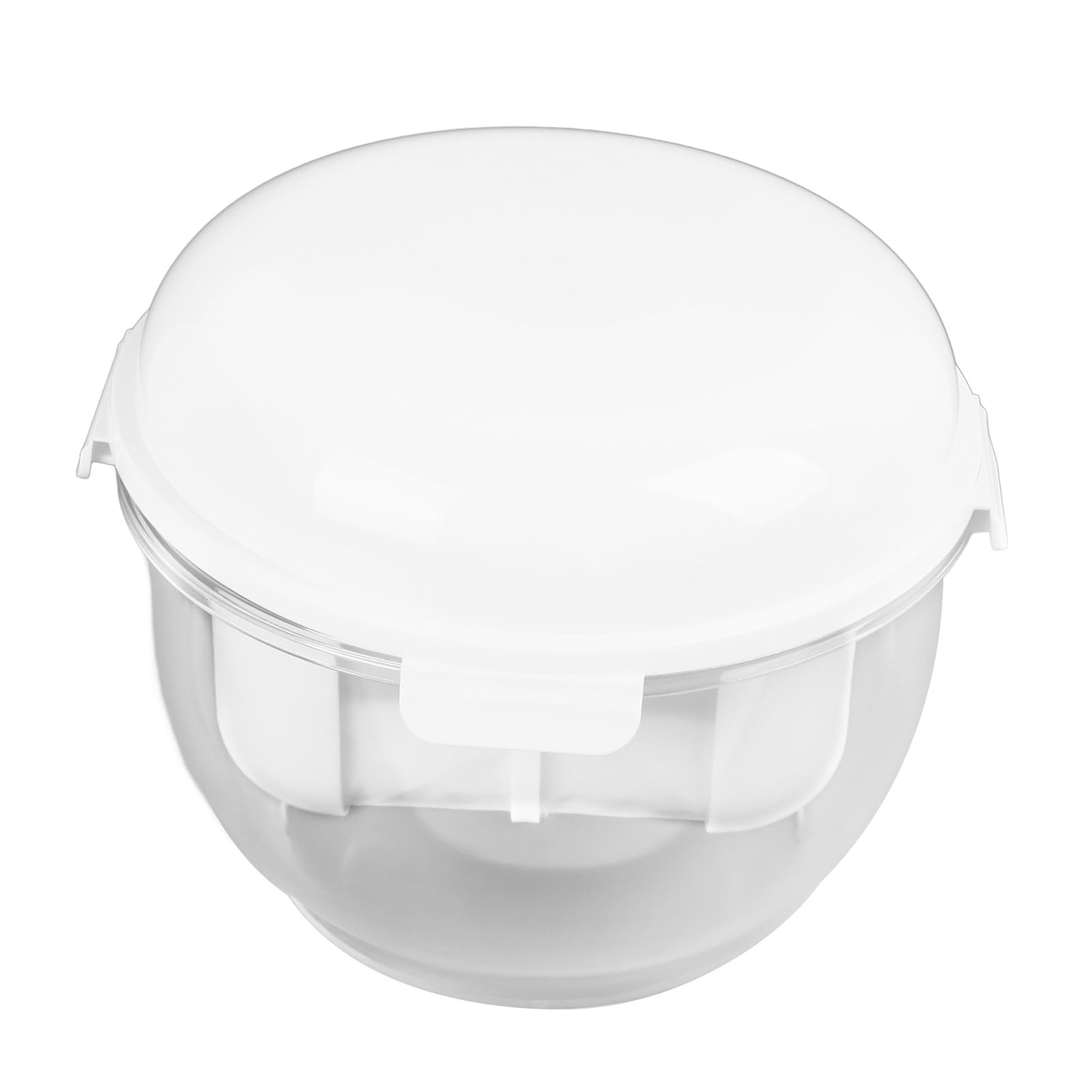 Premium Greek Yogurt Maker & Whey Separator - Large Round Strainer with Fine Mesh Filter (8.1x6.3in) for Homemade Yogurt, Cheese & Dairy - Perfect for Home Kitchen, Healthy Breakfast & Meal Prep