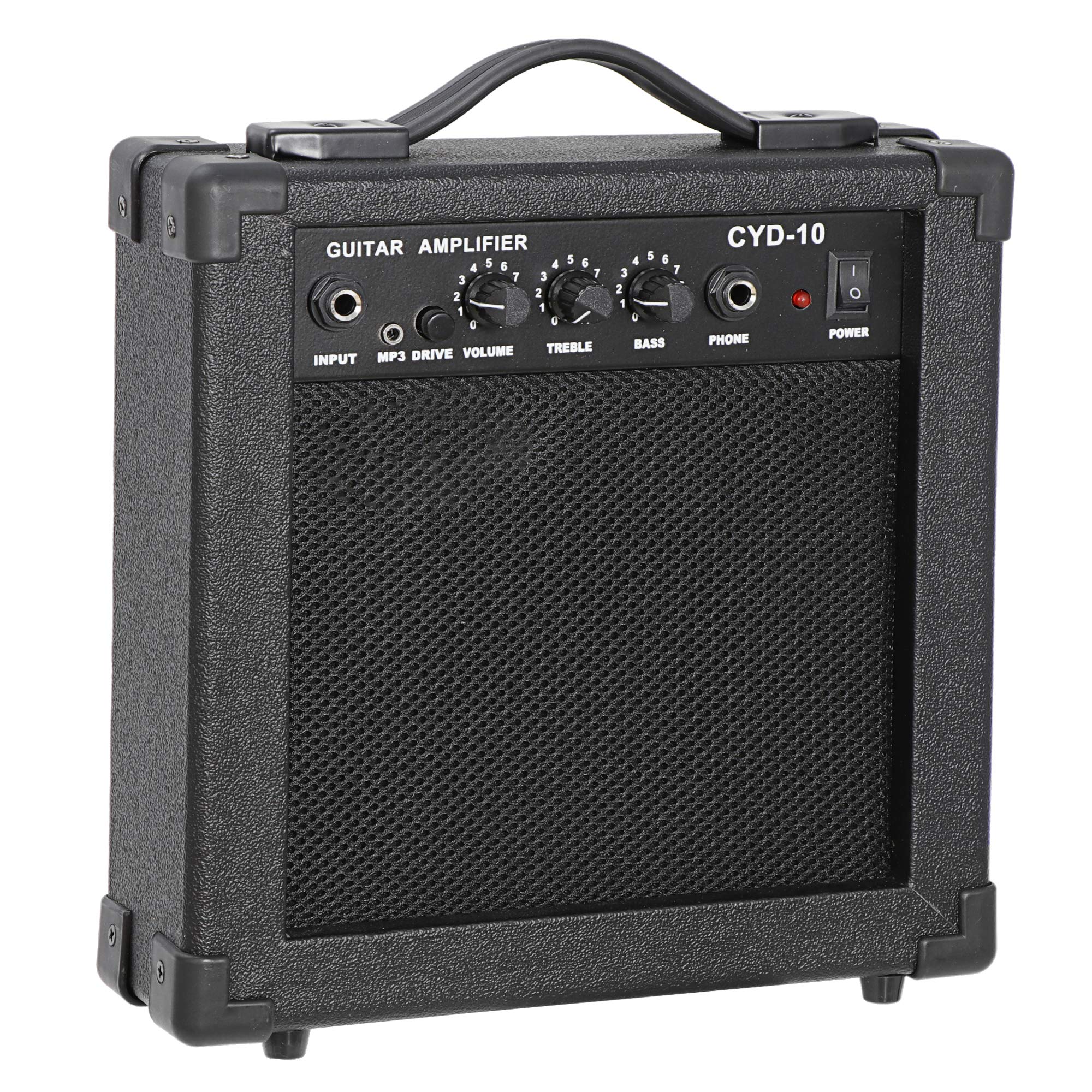 **39-Inch Full Size Electric Guitar Starter Kit with Adjustable Strap, 10W Amp, Gig Bag & Strings – Perfect for Beginners, Kids & Teens – Ideal for Practice, Performances & Home Learning (Black)**