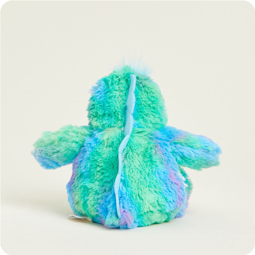 Rainbow Dinosaur Warmies Junior - Soft Plush Stuffed Animal with Lavender Scent for Kids | Perfect for Bedtime, Anxiety Relief & Sensory Play