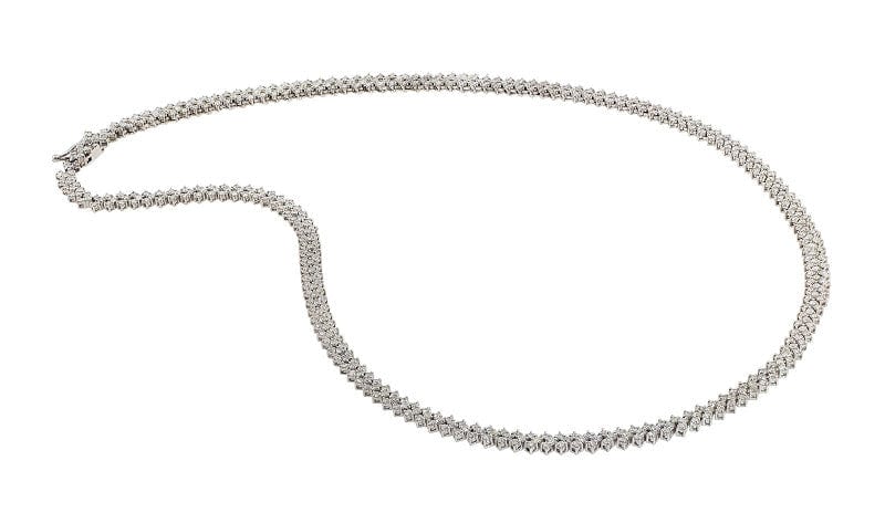 18K White Gold 5 Carat Diamond Pendant Necklace for Women - Elegant Wedding, Anniversary & Special Occasion Jewelry Gift