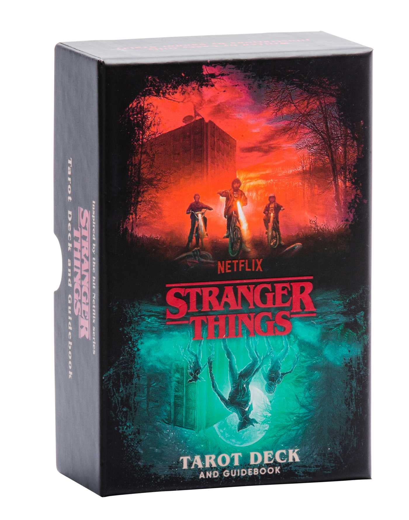 Stranger Things Tarot Deck and Guidebook - 78-Card Tarot Set with Illustrated Guide - Perfect for Fans, Collectors, and Divination - Use for Parties, Gifts, and Mystical Readings