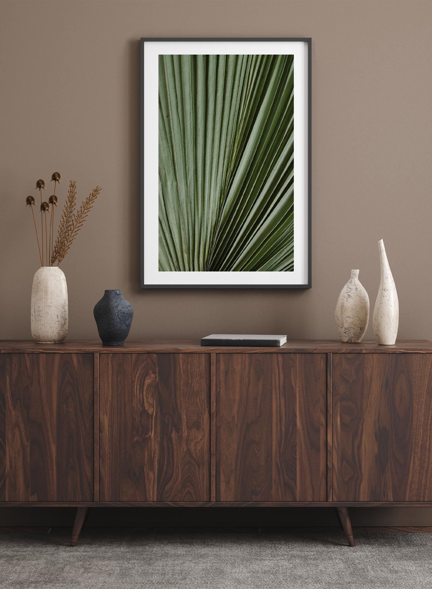 Nature’s Accordion Poster - Beautiful Botanical Wall Art for Home & Office Decor - Perfect for Living Room, Bedroom, or Gift