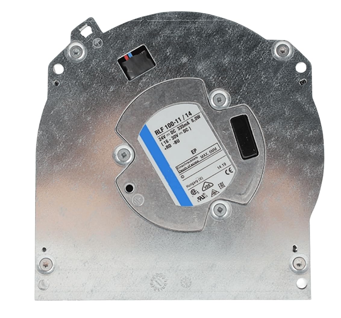 24V RLF100-11/14 335mA 8.0W 12725 Cooling Fan 127x127x25mm 2-Wire - High Performance PC Case & Server Cooling Fan for Computer, Electronics, and Industrial Equipment