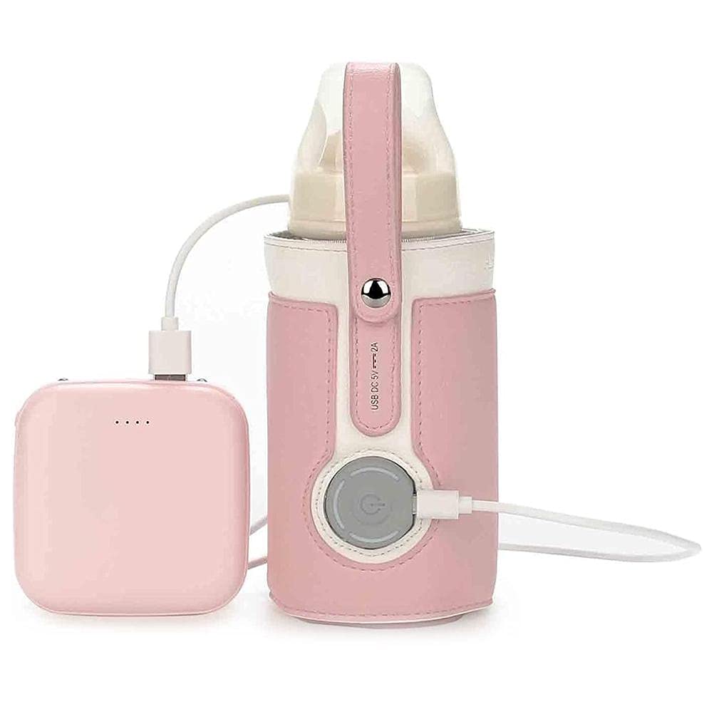 3-Temperature USB Portable Baby Bottle Warmer - Fast Heating for Breastmilk & Formula - Compact Travel Bottle Warmer for Car, Home & Night Feedings - Perfect Baby Shower Gift for New Parents - Ideal for Diaper Bags, Nursery & On-the-Go Use with USB Power Bank or Car Charger - Great for Traveling, Road Trips, and Late-Night Feedings at Home - Essential for Busy Parents, Perfect for Daycare, Airports, and Outdoor Adventures - Best for Travel, Camping, and Quick Feeding Solutions Anywhere