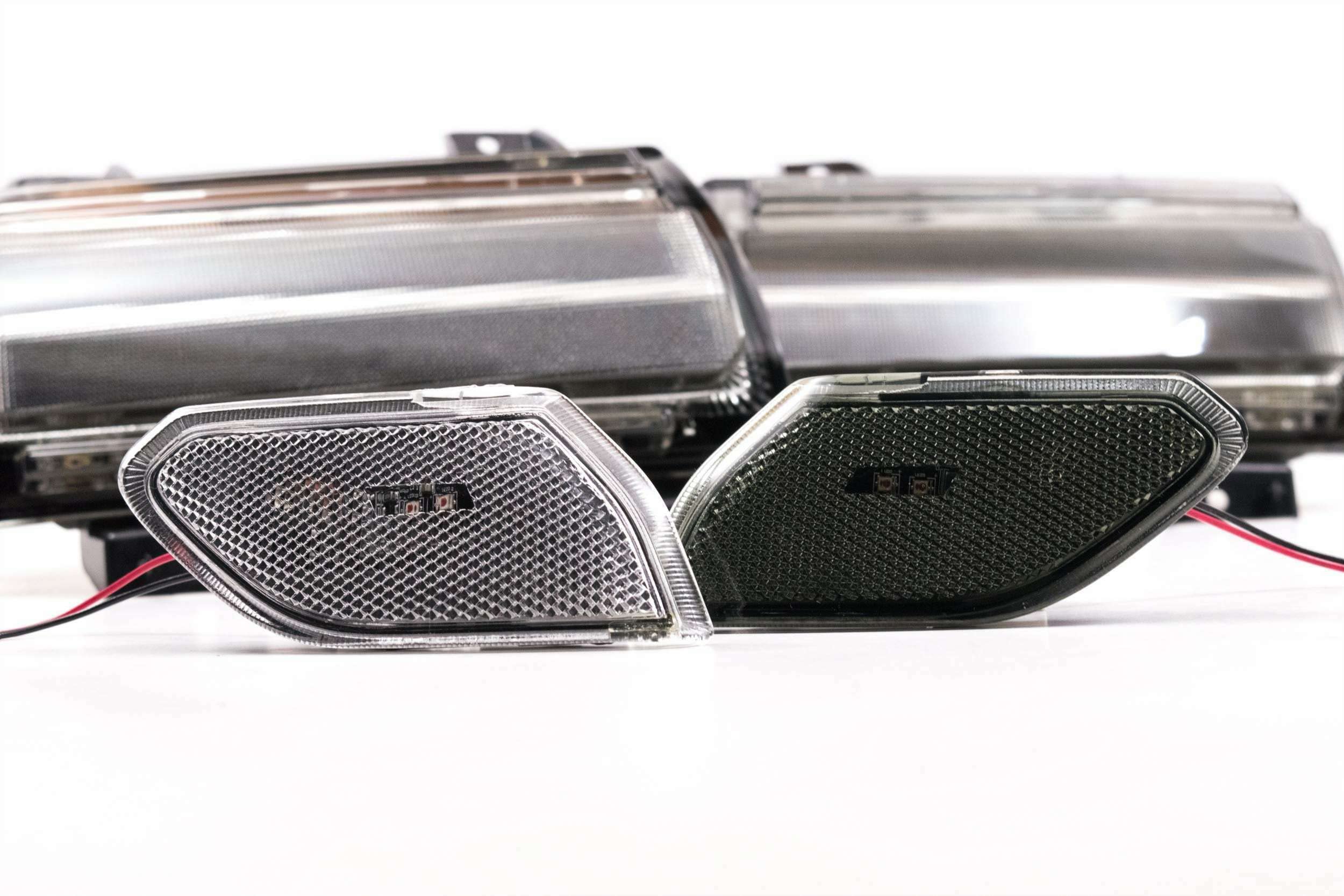 Morimoto XB LED Side Markers for Jeep Wrangler JL 2018+ | Plug & Play OEM Replacement | Smoked Lens Performance Upgrade | Complete Pair (LF511) | Perfect for Off-Roading & Night Driving