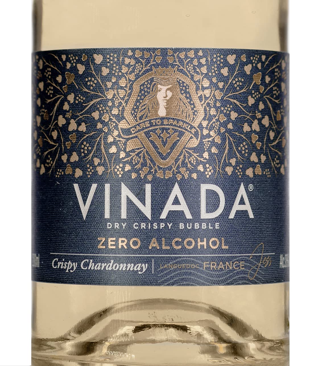 VINADA Alcohol-Free Sparkling Rosé & Crispy Chardonnay Wine Variety Pack - 200ml (6 Bottles) - Perfect for Parties, Celebrations & Healthy Lifestyle