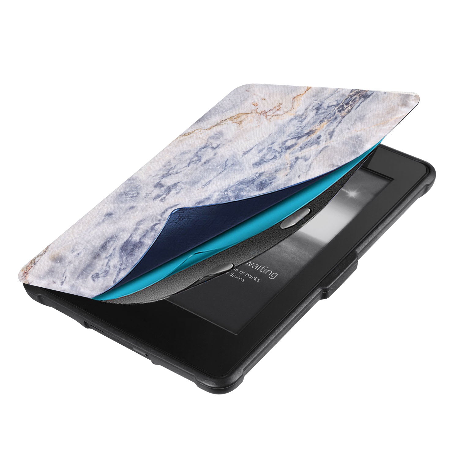 Premium Marble Kindle Case - Slim Protective Cover for Kindle E-Readers | Perfect for Travel, Work & Home Use