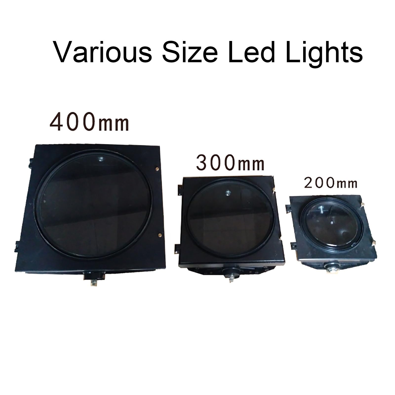 Industrial LED Traffic Light - Red Yellow Green Signal Light with PC Housing for Cafe, Bar, Club & Shop Warning Decoration | Wall Mount Stop Light for Traffic Control & Safety (300mm, Yellow) - Perfect for Road Safety, Construction Zones & Event Crowd Management