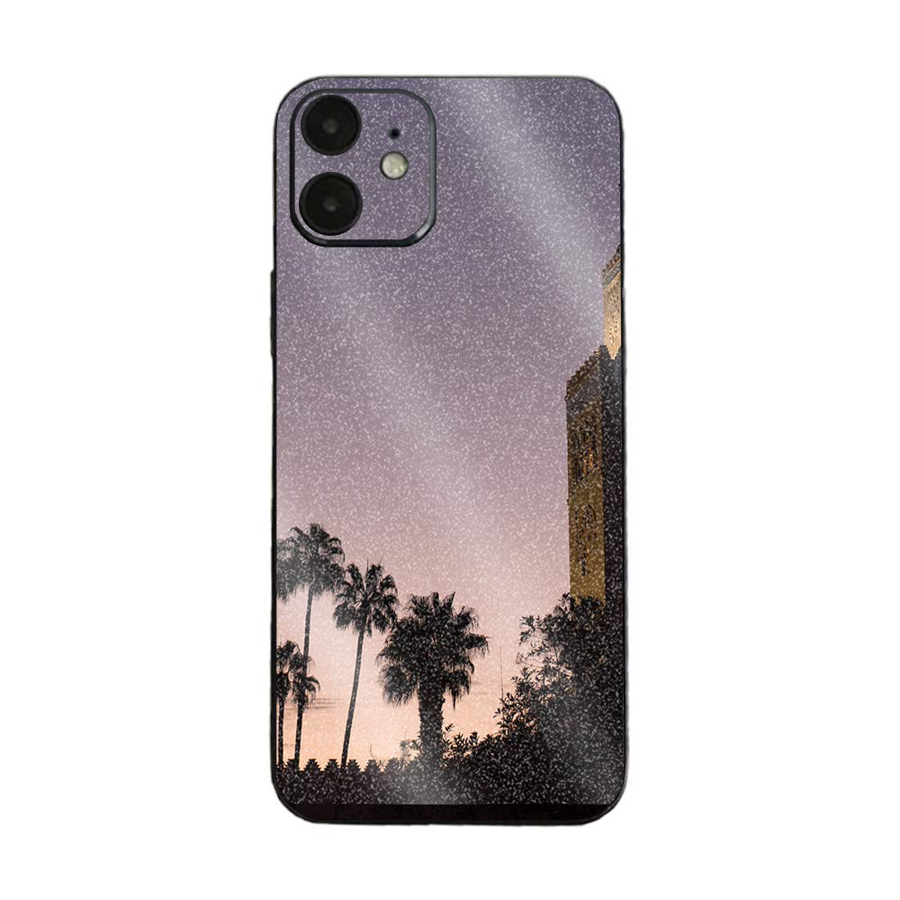 MightySkins Glossy Glitter Skin Cover for Apple iPhone 12 - Marrakech Design | Scratch-Resistant Protective Case with Durable High-Gloss Finish | Easy to Apply & Remove | Made in USA | Perfect for Everyday Use, Parties, and Gift Giving