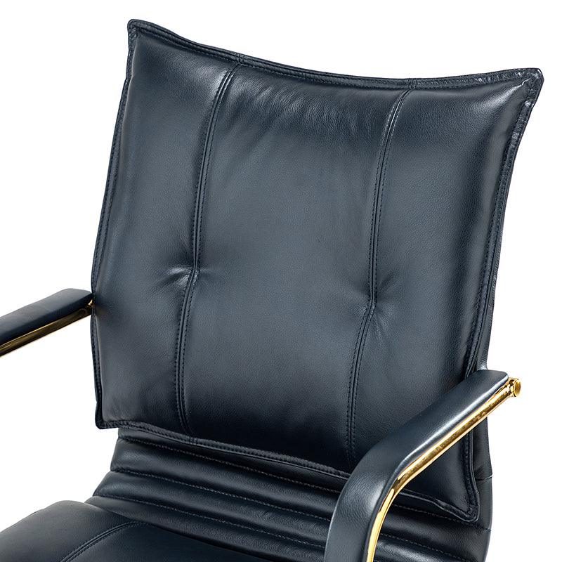 Stylish Michele Vegan Leather Task Accent Chair - Modern Office & Living Room Furniture for Home & Workspace