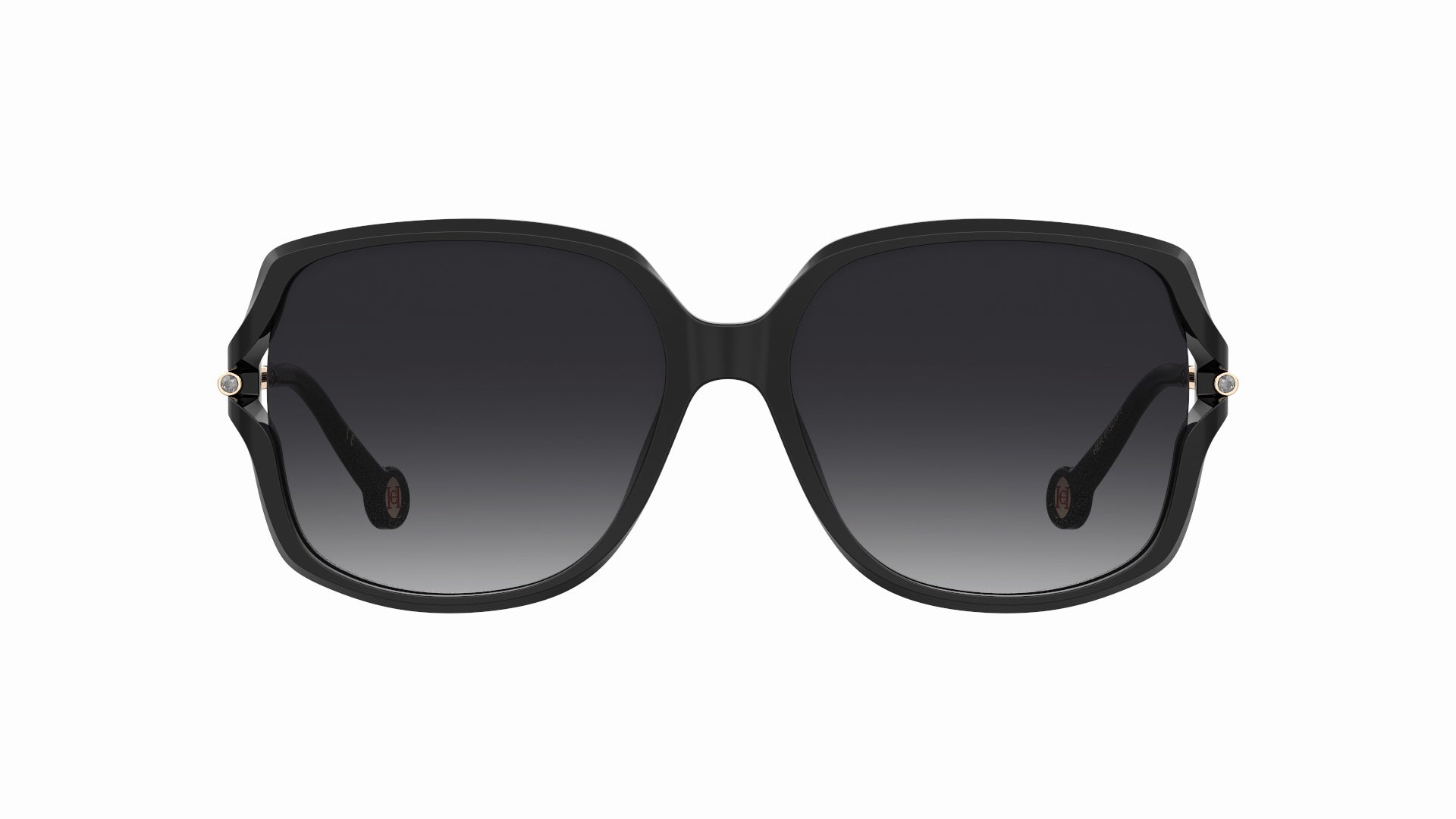 Carolina Herrera HER 0132/G/S Women's Luxury Sunglasses - UV Protection & Polarized Lenses for Driving, Beach & Outdoor Activities