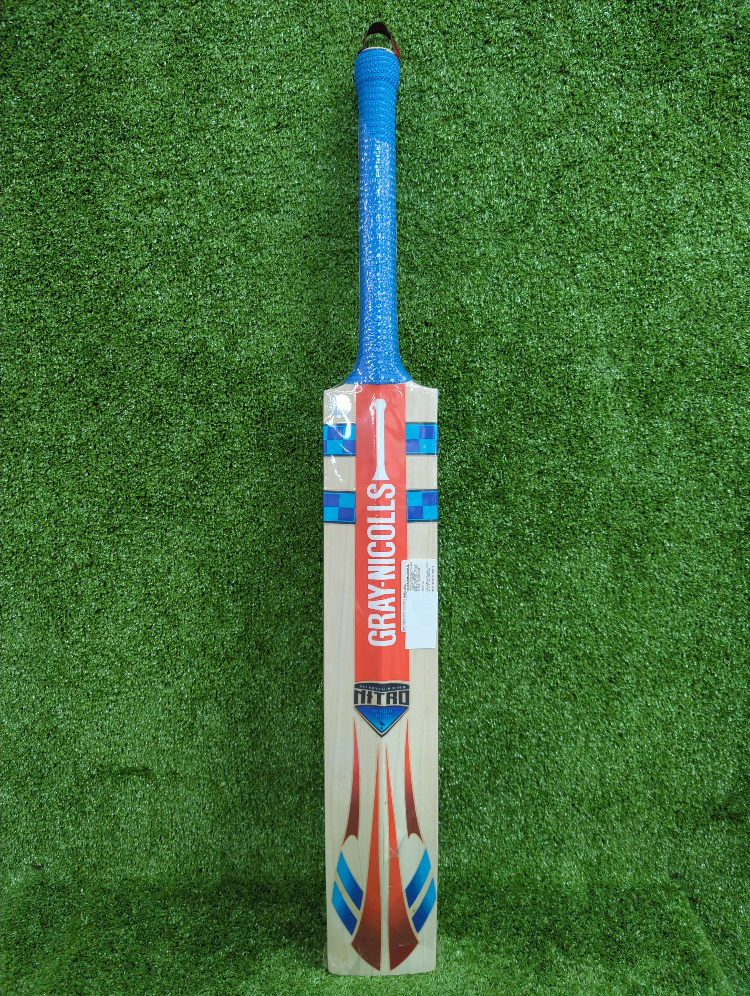 Premium Gray Nicolls 3 Nitro English Willow Cricket Bat - Professional Grade for Tournament Play & Practice Sessions - Perfect for Club Matches, Training & Competitive Cricket Games