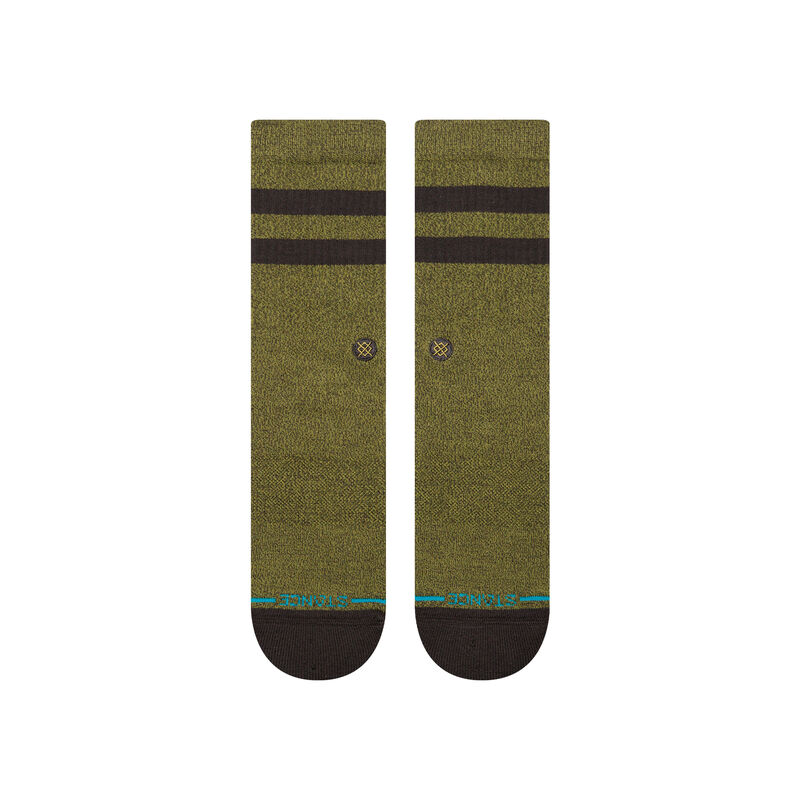 JOVEN Men's Crew Socks 6-Pack - Comfortable Cotton Casual Socks for Everyday Wear - Perfect for Work, Sports, and Daily Activities