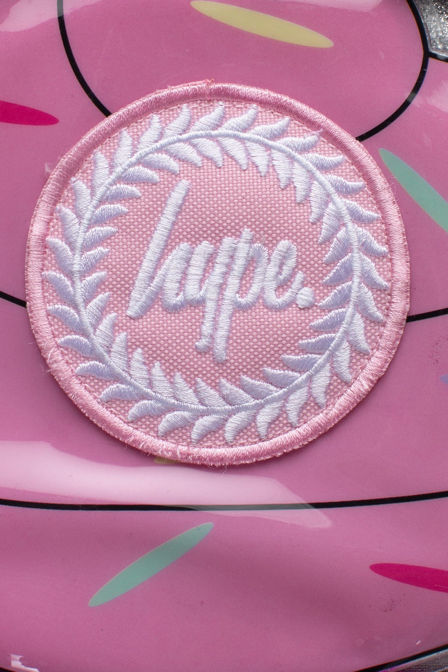 Hype Cupcake Backpack - Pink & Multicolor Cute School Bag for Girls, Perfect for School, Travel & Everyday Use