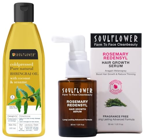 Serum + Bhringraj Hair Oil