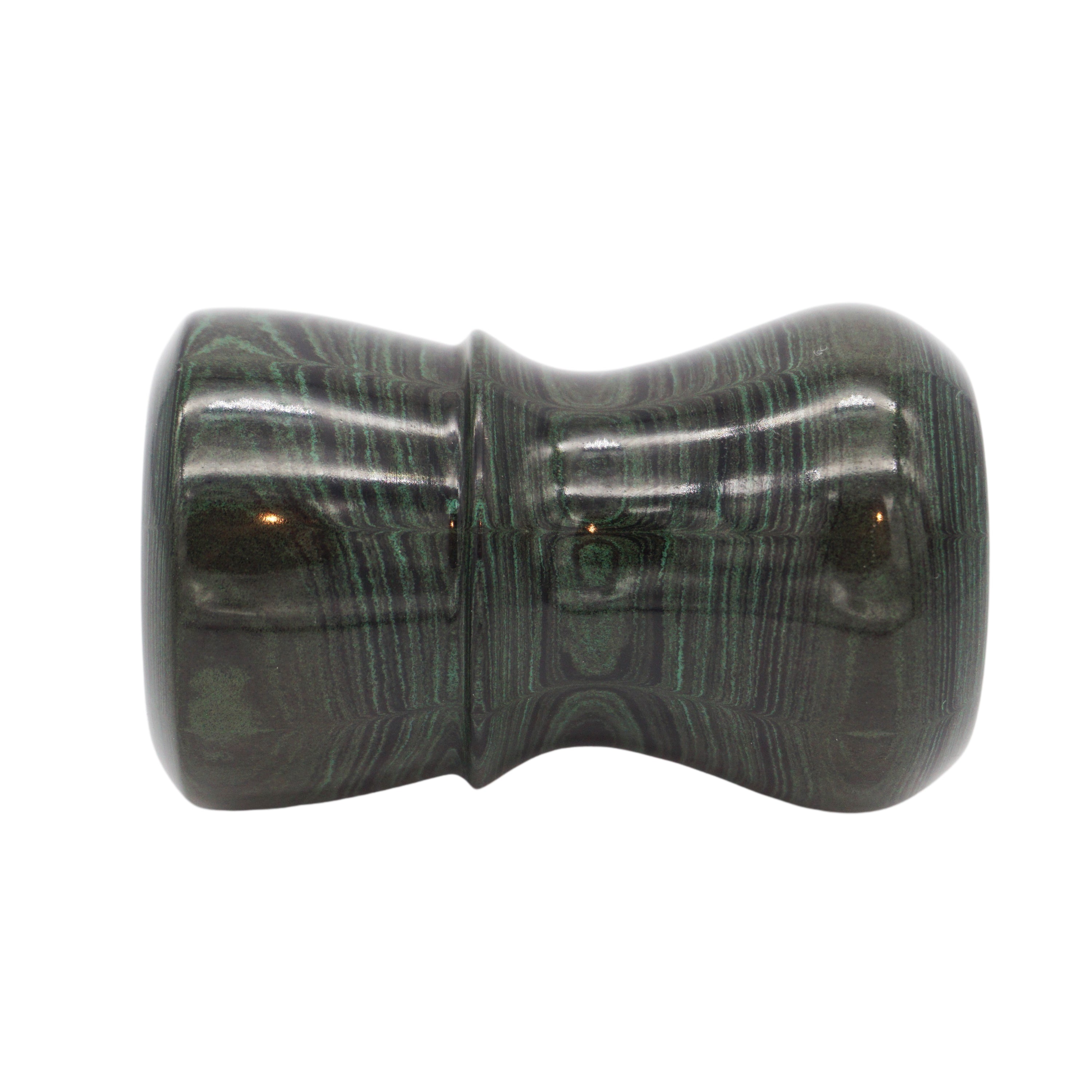 Premium Handcrafted Jaguar Ebonite Shaving Brush Handle - Fits 24mm & 26mm Knots - Perfect for Wet Shaving & Luxury Grooming Rituals