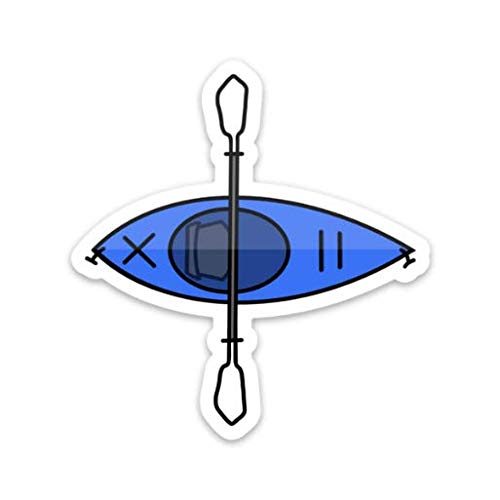 Premium Waterproof Kayak Stickers - Durable Vinyl Decals for Kayaks, Canoes & Paddle Boards - Great for Outdoor Adventures & Water Sports