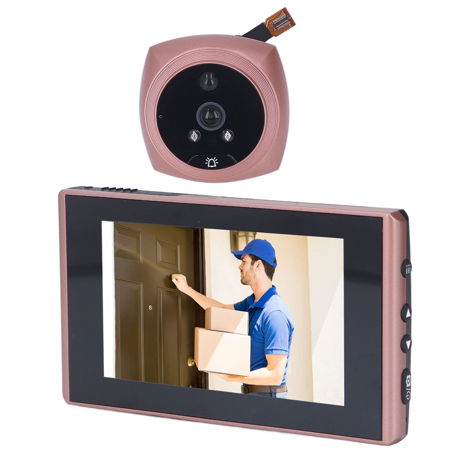 Smart Video Doorbell Camera with 4.3