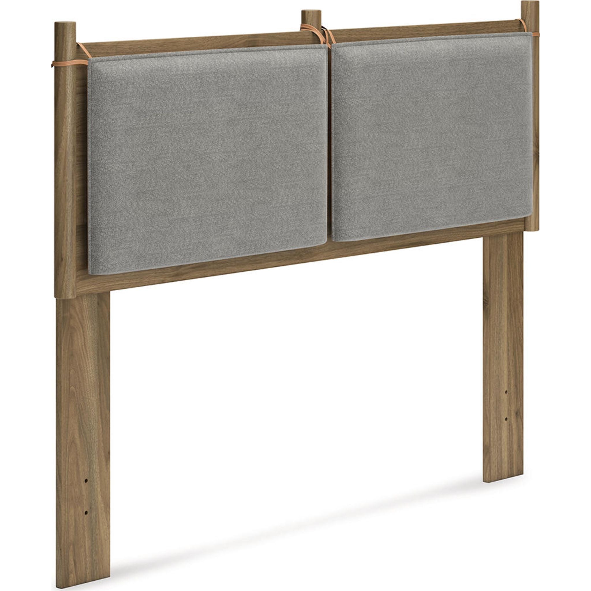 Aprilyn Full Platform Bed Frame - Solid Wood, Honey Finish - Queen Size Bed with Sturdy Slat Support for Modern & Minimalist Bedrooms