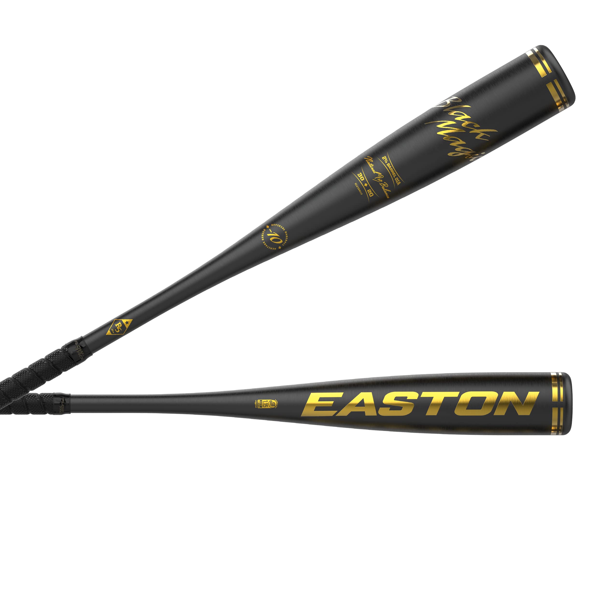 Easton 2023 BLACK MAGIC USSSA Baseball Bat -10 -8 -5 Drop Weight | Youth & Adult Sizes | Perfect for League Games & Home Practice