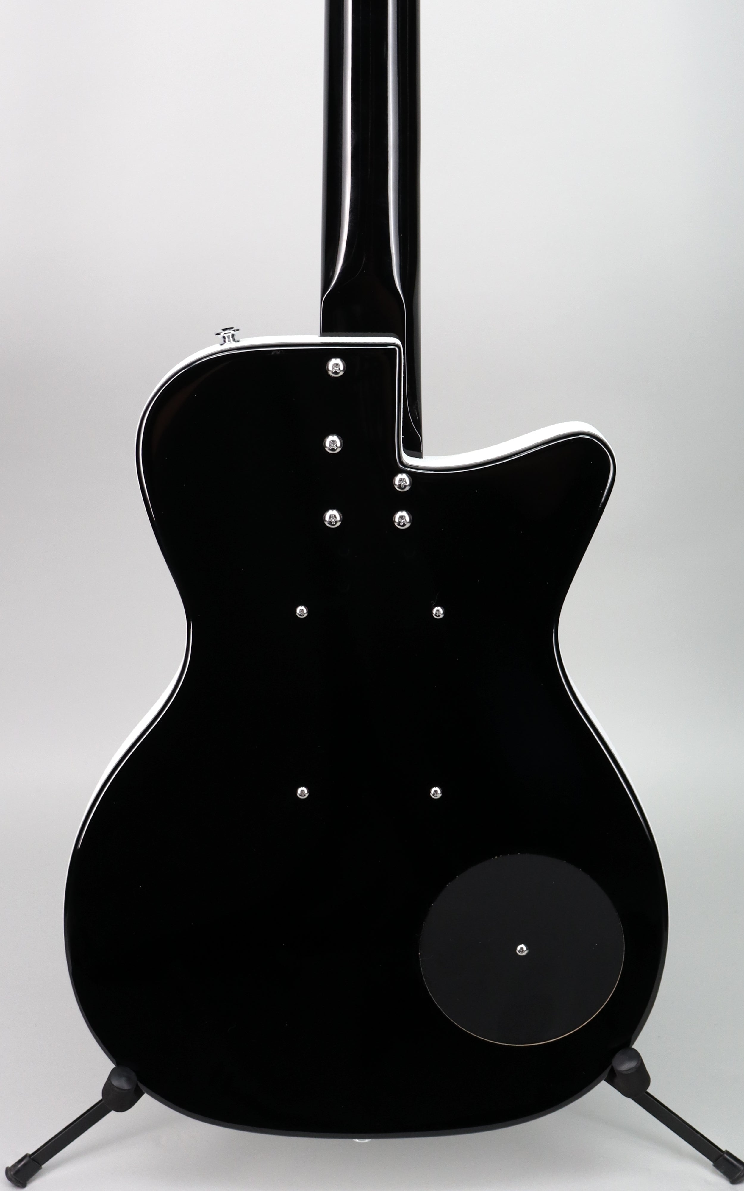 Danelectro '56 Baritone Left Handed Electric Guitar - Black Finish | Perfect for Left-Handed Musicians, Studio Recording & Live Performances
