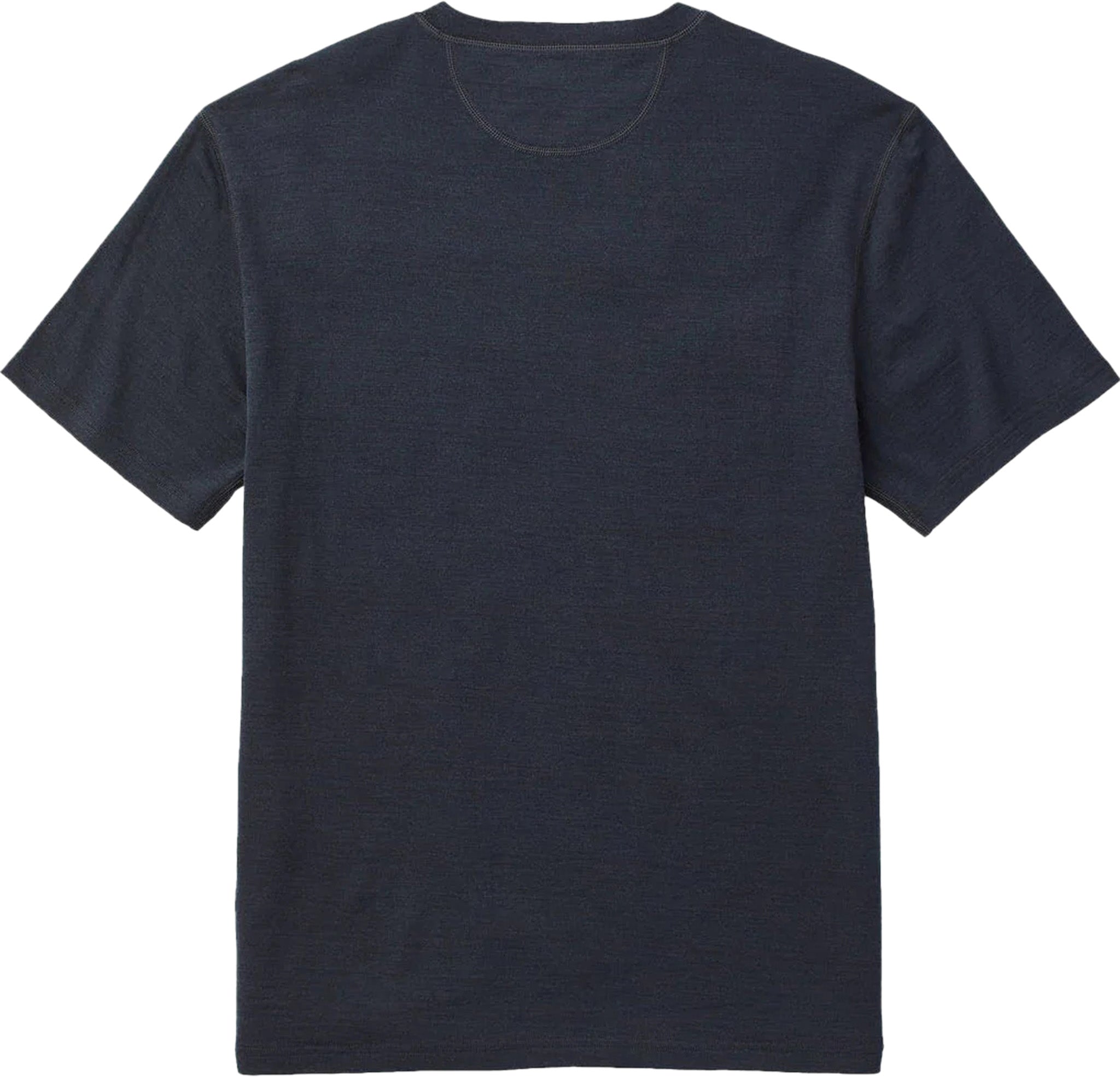 210G Merino Wool Short Sleeve Crew Neck T-Shirt for Men - Breathable & Odor-Resistant Base Layer for Hiking, Travel & Outdoor Activities