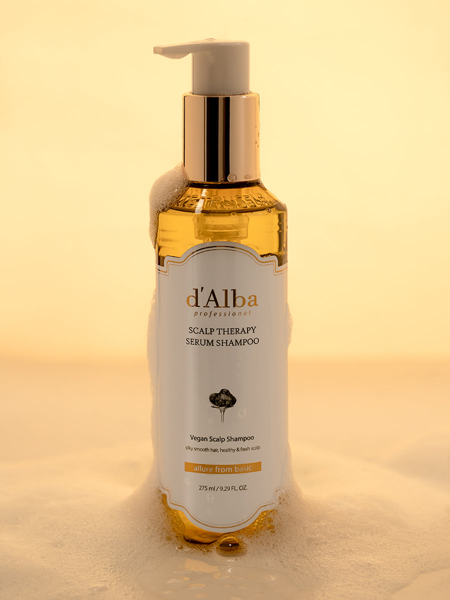 d'Alba White Truffle Oil Serum Body Cleanser 275ml - Hydrating Facial Wash with Truffle Extract for Glowing Skin | Perfect for Daily Skincare Routine & Spa Treatments