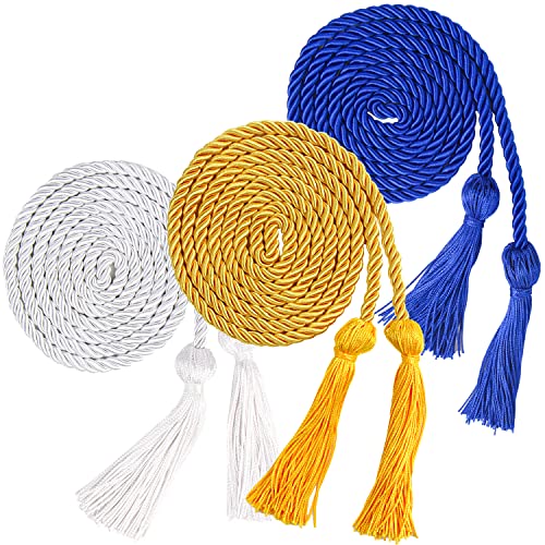 White, Gold, Royal Blue