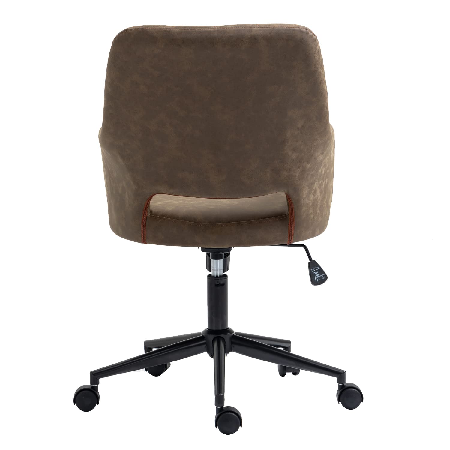American Furniture Classics AW800 Ergonomic Office Chair - Mocha Brown - Adjustable Height & Lumbar Support for Home & Workspace Comfort