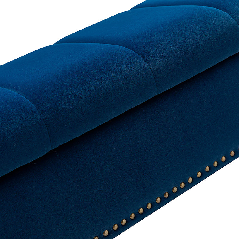 Egmund Upholstered Flip Top Storage Bench - Stylish Ottoman with Hidden Storage for Bedroom, Living Room & Entryway - Perfect for Home Organization & Extra Seating